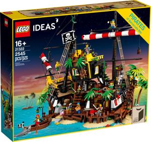 LEGO Ideas 21322 LEGO Ideas Piraci z Zatoki Barakud 21322 Statek Piracki