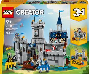 LEGO Creator Expert 31168 Creator Zamek średniowieczny i rycerze na koniach