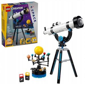 LEGO Creator 3w1 31378 Teleskop do odkrywania kosmosu luneta mikroskop