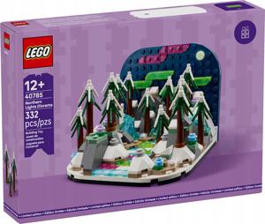 LEGO 40785 Diorama z Zorzą Polarną zorza polarna kolekcjonerski zestaw