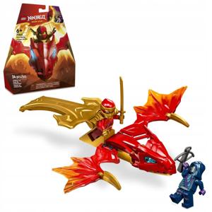 LEGO NINJAGO 71801 Atak powstającego smoka Kaia smok